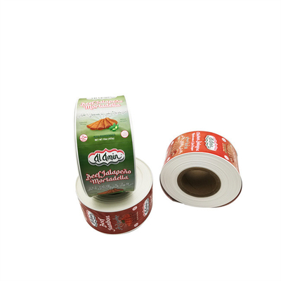 Enveloppes en plastique de gros de saucisses à bas prix Enveloppes de viande de déjeuner sans odeur Enveloppes de saucisses sur mesure