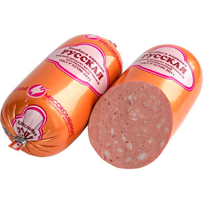 Kingred Grandes tailles personnalisées Logo d'impression Polyamide Sausage boîtiers pour Mortadella