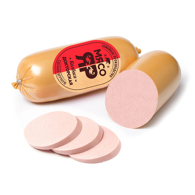 Choix de qualité Emballage de saucisse à température douce Utilisation sans odeur Enveloppes de saucisse en plastique