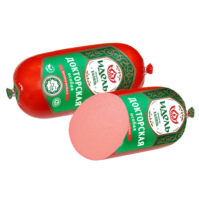 Enveloppe de boyau de saucisse personnalisée en gros avec impression de marque pour l'emballage de la viande
