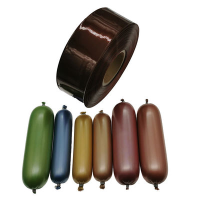 Impression de marque personnalisée Couverture de boîtier de saucisse pour emballage de viande