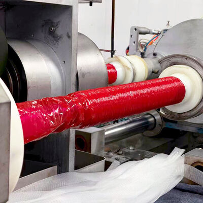 Logo personnalisé imprimé de qualité alimentaire Enveloppes de saucisse en plastique à rayures pour saucisse de Vienne et viande de déjeuner