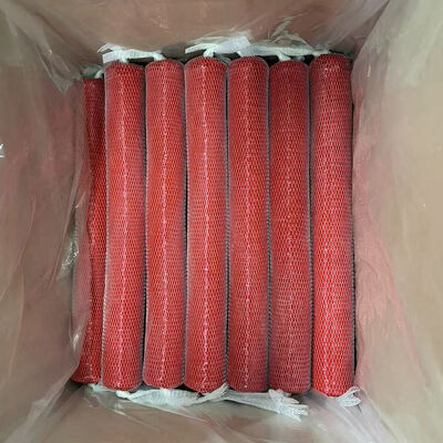 Logo personnalisé imprimé de qualité alimentaire Enveloppes de saucisse en plastique à rayures pour saucisse de Vienne et viande de déjeuner