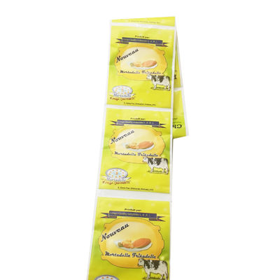 Impression personnalisée de logo en gros de boîtes de saucisses en plastique de qualité alimentaire
