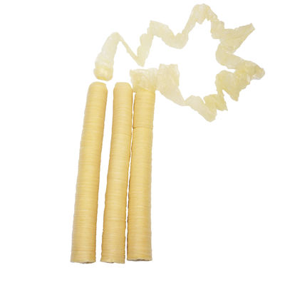 Boyaux de saucisses au collagène de qualité alimentaire, certifiés HALAL, de taille uniforme, pour saucisses fumées et séchées au vent