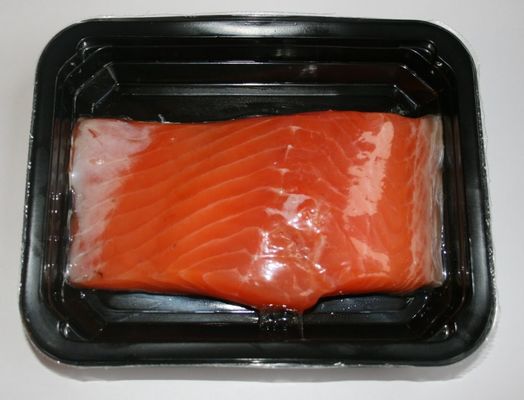 Le vide adapté par corps a formé les plateaux jetables en plastique de nourriture des plateaux 130mm*240mm