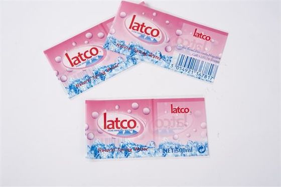 Impression de couleurs du film 10 de label de rétrécissement de PVC de Kingred en petit pain