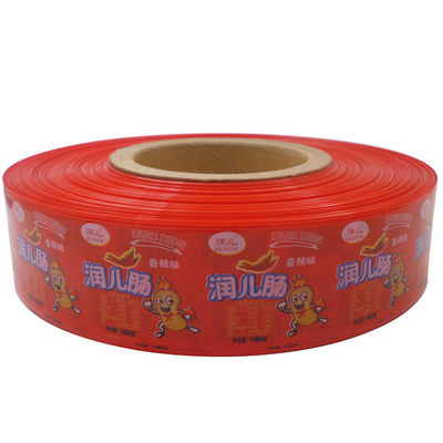 Humeur 50um-75um douce comestible multi d'enveloppe en plastique de saucisse de couches