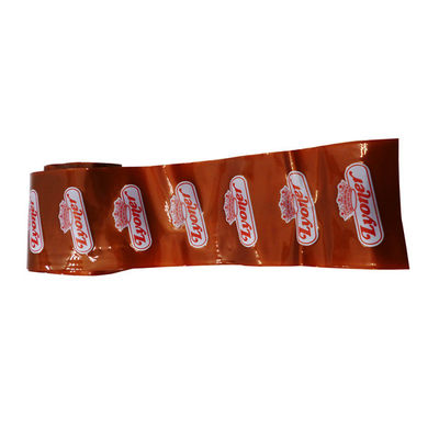 L'humeur douce a adapté les boyaux aux besoins du client à saucisse en plastique imprimés de barrière élevée