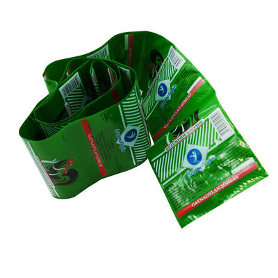 Enveloppe en plastique de polyamide de vert d'OIN de GV pour des saucisses de mortadelle