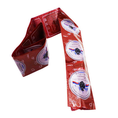 Enveloppes de saucisses en plastique sur mesure Impression multicolore