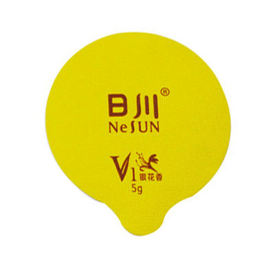 Épaisseur des couvercles 35um-100um d'aluminium de soudure à chaud de Logo Printed 51mm