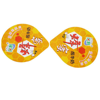 Couvercles découpés avec des matrices par 45mm de Kingred soudant à chaud graver pour en refief Honey Container