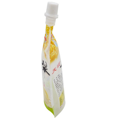 le lait de soja 250ml Doypack tiennent la poche avec l'OEM de bec a imprimé