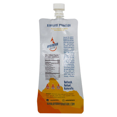 Tenez 350ml la boisson Doypack compostable avec le film de débordement de silicagel