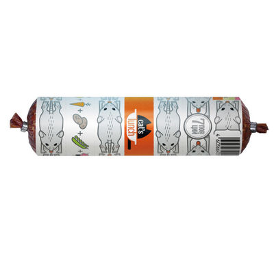 Enveloppes de saucisses en plastique sur mesure Impression multicolore