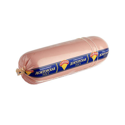 étui en plastique imprimé en bandes de qualité alimentaire étui de saucisse de poisson
