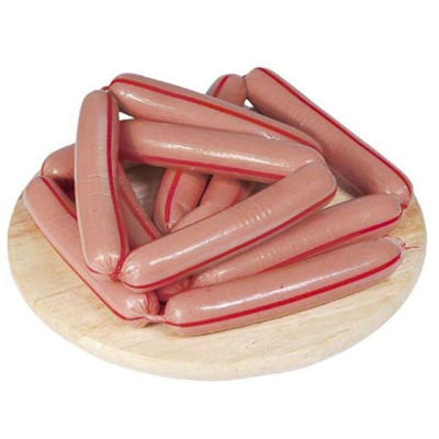 étui en plastique imprimé en bandes de qualité alimentaire étui de saucisse de poisson