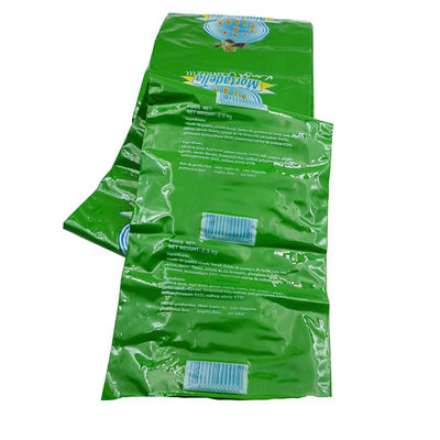 Calibre en plastique Logo Printing des boyaux à saucisse de hauts CHLORURES DE POLYVINYLIDÈNE de rétrécissement 100mm
