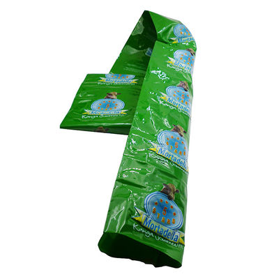 Calibre en plastique Logo Printing des boyaux à saucisse de hauts CHLORURES DE POLYVINYLIDÈNE de rétrécissement 100mm