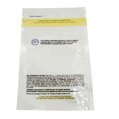 Sac d'emballage de poche de masque zip-lock thermoscellable de barrière d'impression faite sur commande de Kingred