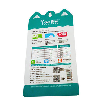 L'emballage alimentaire pour animaux familiers 15g étanche à l'humidité de Kingred met en sac le PE de l'alimentation des animaux BOPP VMPET