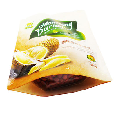 Sac alimentaire à l' épreuve de l' humidité Kingred à nouveau verrouillable Couleur personnalisée Arachides grillées premium