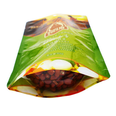Sac alimentaire à l' épreuve de l' humidité Kingred à nouveau verrouillable Couleur personnalisée Arachides grillées premium
