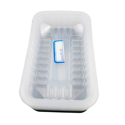 Le vide adapté par corps a formé les plateaux jetables en plastique de nourriture des plateaux 130mm*240mm