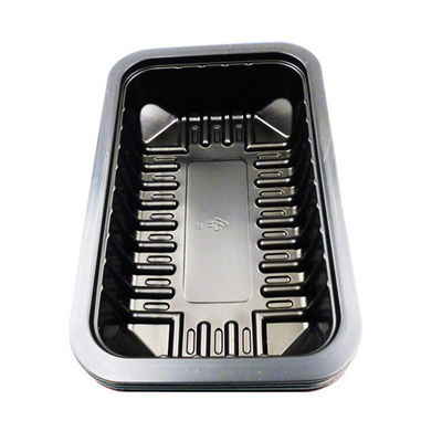 Profondeur jetable modifiée des plateaux 40mm 60mm de nourriture de CARTE d'emballage de l'atmosphère