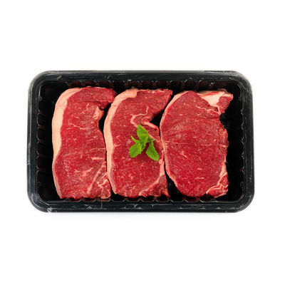 Profondeur jetable modifiée des plateaux 40mm 60mm de nourriture de CARTE d'emballage de l'atmosphère