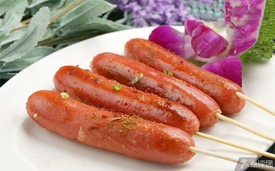 Enveloppes pour saucisses comestibles de 24 mm Couleur naturelle Enveloppes de collagène fumé pour saucisses fumées
