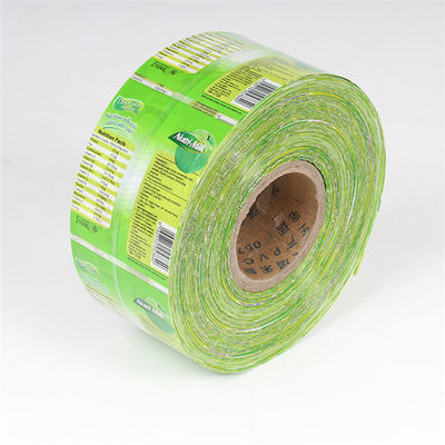 Film brillant de douille de rétrécissement d'ANIMAL FAMILIER de Matte Printed Bottle Labels