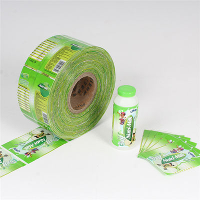 Film brillant de douille de rétrécissement d'ANIMAL FAMILIER de Matte Printed Bottle Labels