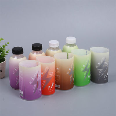 CMYK a imprimé des labels de bouteille CHOIE des douilles d'enveloppe de rétrécissement de bouteille de PVC