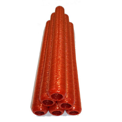 Couleur rouge Enveloppe de cellulose fumée à haute perméabilité Enveloppe de saucisse à base de cellulose végétalienne