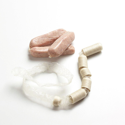 Emballage de saucisse OEM Enveloppes de collagène transparentes de 19 mm