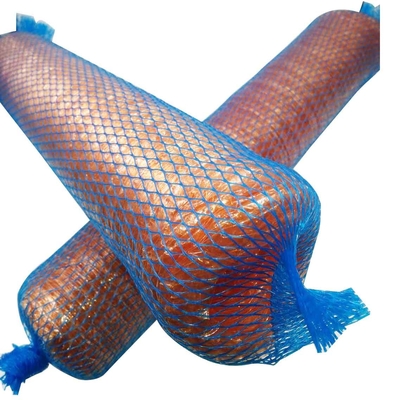Enveloppe de saucisse transparente et bien perméable pour les viandes de poisson
