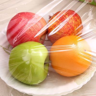 Film adhérent en PVC de haute résistance de qualité alimentaire de couleur transparente pour aliments