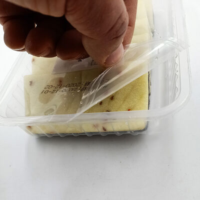 Eeay adapté aux besoins du client décollant la solution d'emballage de barrière élevée de catégorie comestible de film de thermocollage