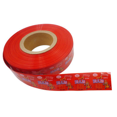 Impression sur mesure Retention d'eau Enveloppes de saucisses en plastique Impression multicolore