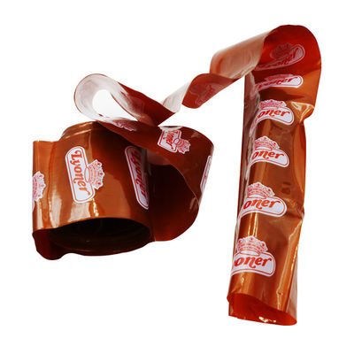 Type imprimé artificiel en plastique de petit pain de boyau à saucisse de polyamide de boyaux à saucisse d'ODM d'OEM