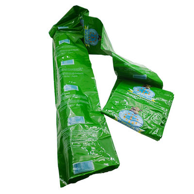 Calibre en plastique Logo Printing des boyaux à saucisse de hauts CHLORURES DE POLYVINYLIDÈNE de rétrécissement 100mm